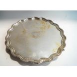 Mercers Company Interest; A late Victorian silver salver, by R & S Garrard & Co (James Garrard),