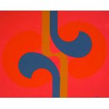 Michael Stokoe (1933-) Thrusting Outwards Screenprint 48cm x 61cm (framed but unglazed)