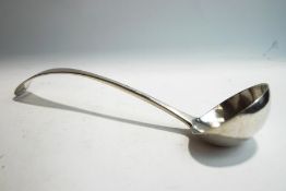 A silver Old English pattern soup ladle, by George Jackson and David Fullerton, London 1897,