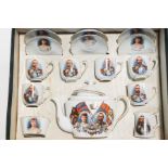 A child's porcelain tea service,