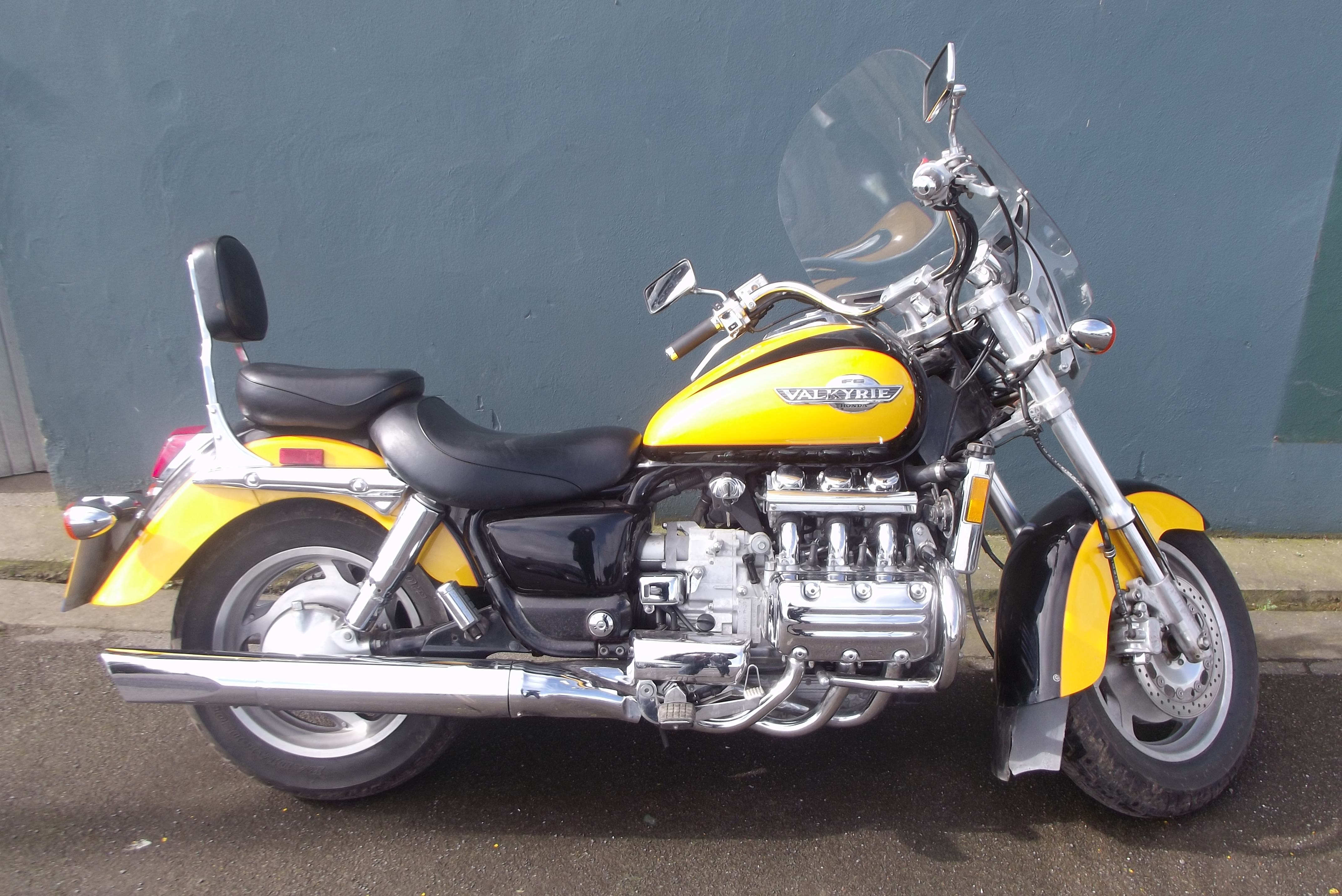 A 1998 Honda Valkyrie F6C, registration number R324 HHO, chassis number 1HFSC3429VA000261,