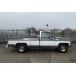 A 1976 Chevrolet C-20 Cheyenne Camper Special Pick Up, registration number LJC 101P,