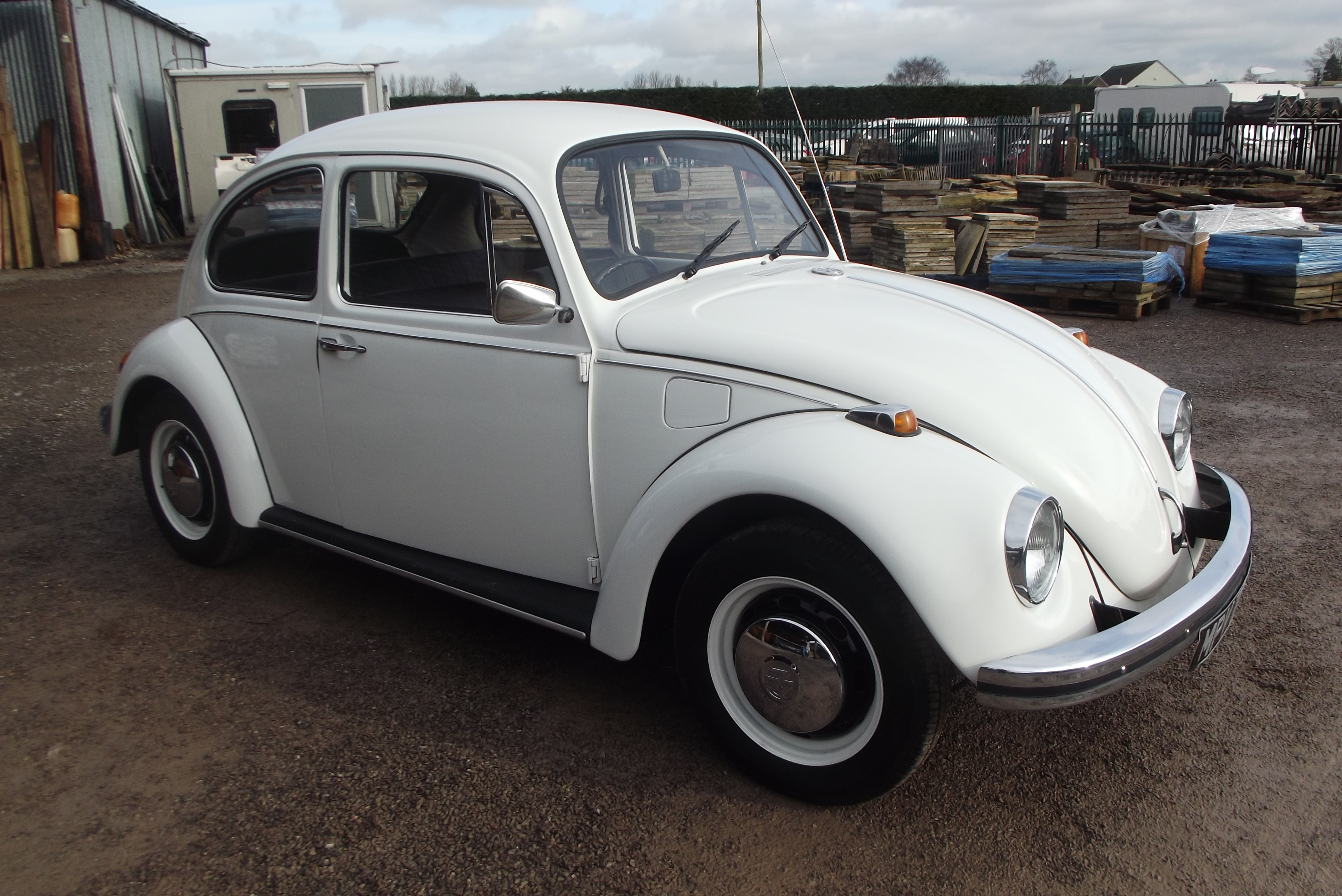 A 1969 VW Beetle 1300 Automatic, registration MPV 714G, chassis number 11-9980144, white. - Image 2 of 2