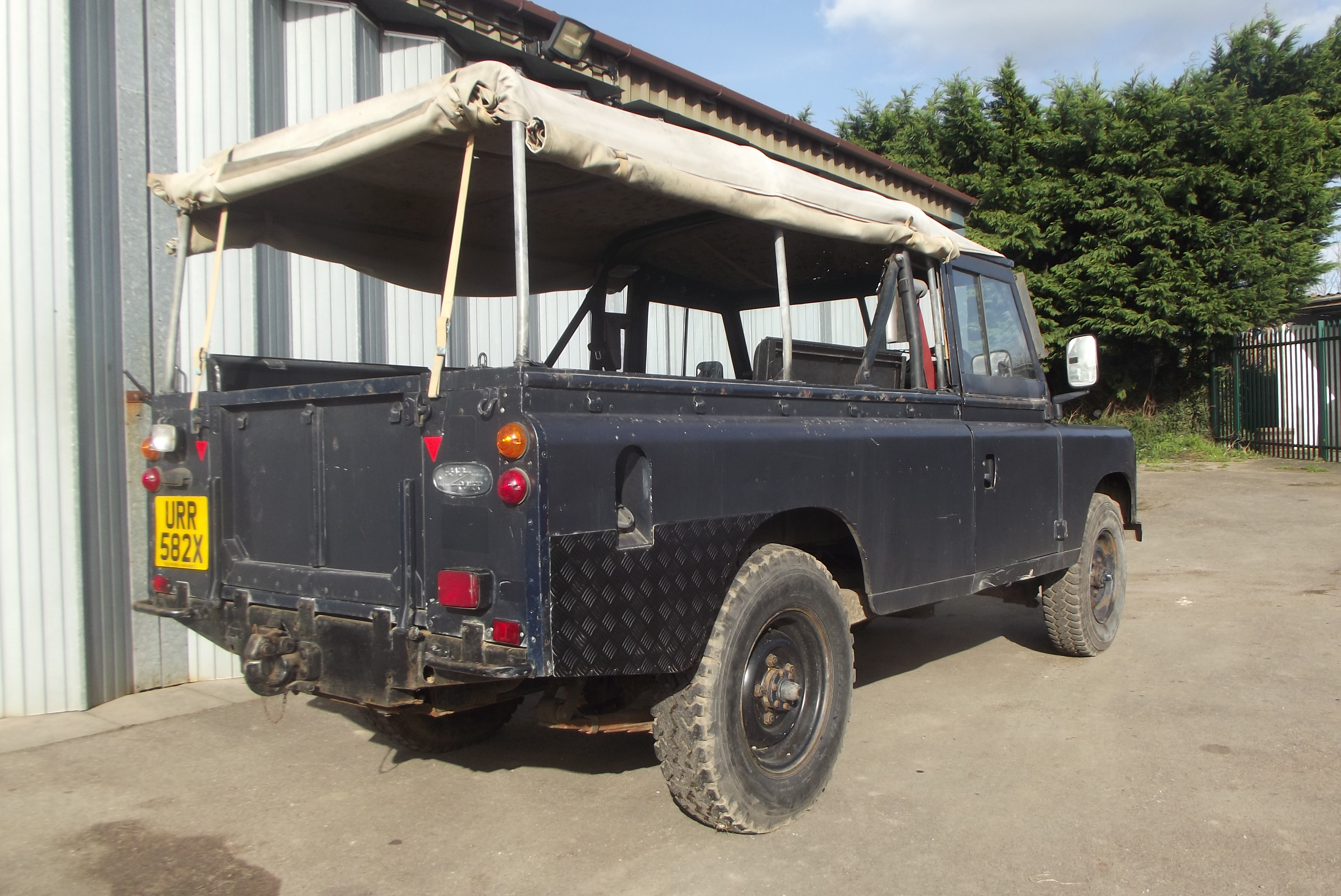 A 1982 Land Rover Series 3 LWB Petrol, registration URR 582X, chassis number SALLBCAH1AA160687, - Image 2 of 2