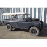 A 1982 Land Rover Series 3 LWB Petrol, registration URR 582X, chassis number SALLBCAH1AA160687,
