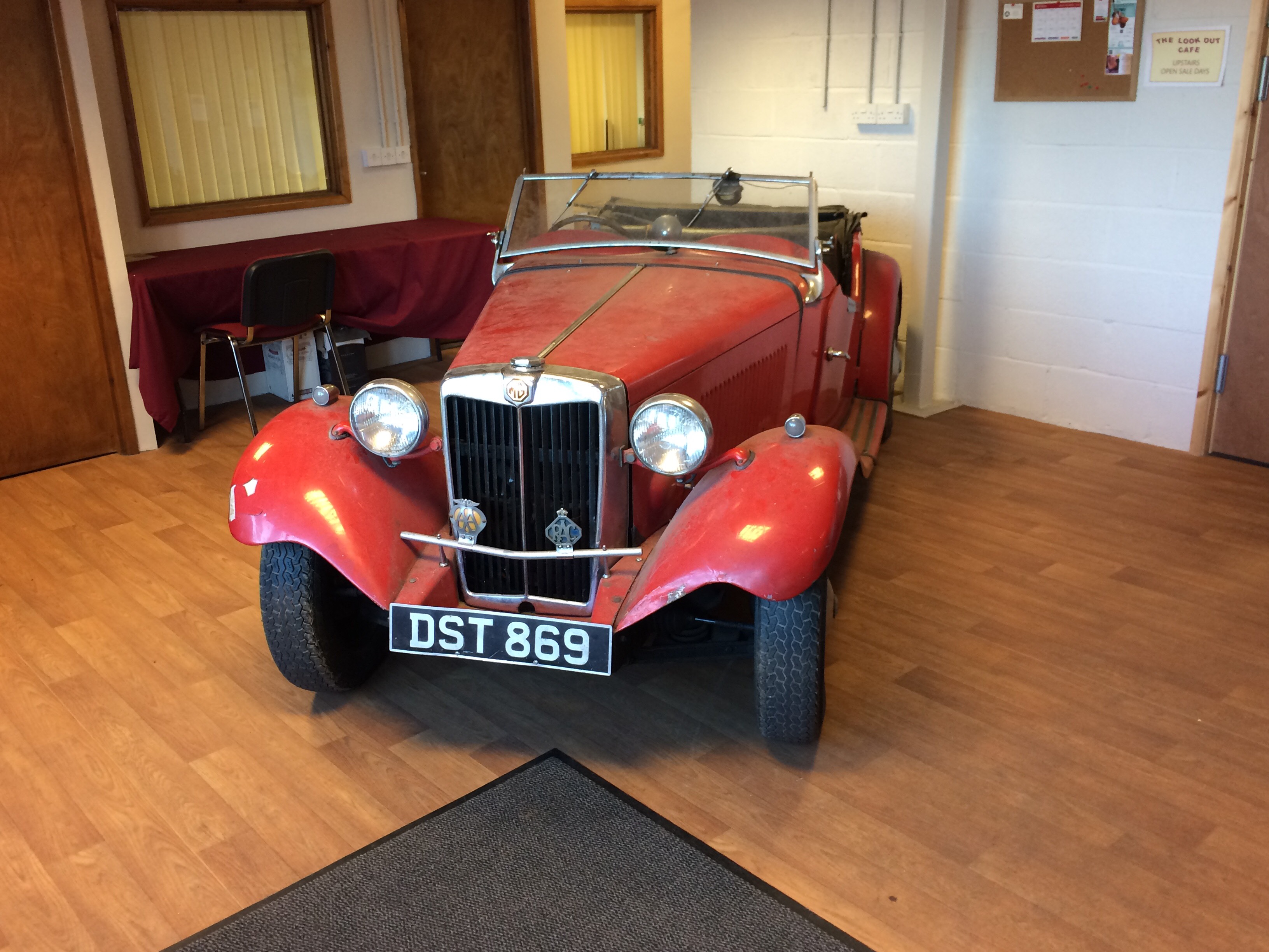 A 1950 MGTD Special, registration number DST 869, red. - Image 2 of 2