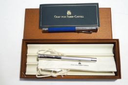 A Graf von Faber-Castell fountain pen, with 18ct, 585 medium nib,