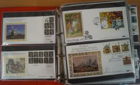 Seven albums containing 600+ Benham First Day Covers