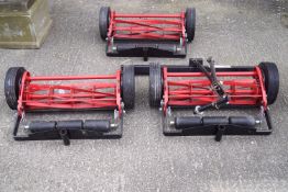 A 58" mini gang mower set,