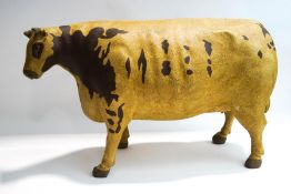 A Butcher's model of an Ayreshire cow,