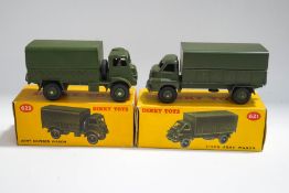 A Dinky 623 Army Covered Wagon,