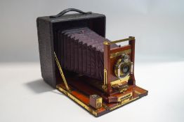 An early 20th century 'Century Grand' plate camera by the Eastman Kodak company