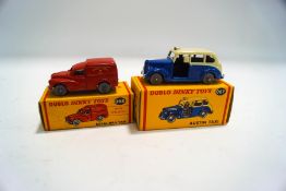 A Dublo Dinky boxed 067 Austin Taxi and boxed 068 Royal Mail Van