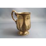 A Victorian silver mug, by Edward and John Barnard, London 1857,