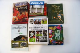 A quantity of contemporary books on football,