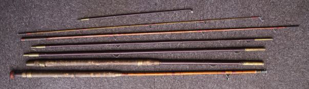 An Albert Smith of Redditch 11'6" vintage coarse fishing rod,