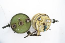 Two Grice & Young sea fishing reels