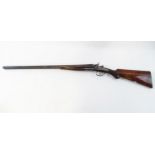 Pagewood, Double barrel hammer action 12 gauge Shotgun.