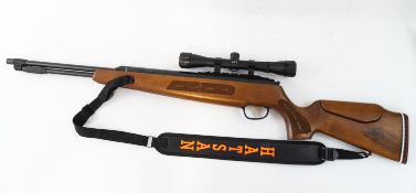 Hatsan Dominator 200W .22 Air Rifle, This full power Air Rifle has been hardly used.