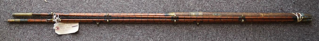 A vintage Hardy salmon split cane rod