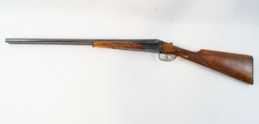 A 12 gauge side x side Russian, BAIKAL style Shotgun,