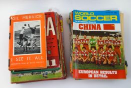 A quantity of 1950's and 1960's Charles Buchan's Football Monthly and various other football