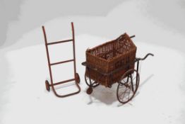 An Edwardian child's Post Office cart,