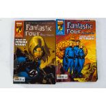 A large quantity of largely Marvel comics, including Fantastic Four Adventures, Spiderman, X-Men,