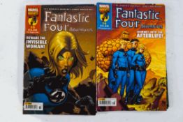 A large quantity of largely Marvel comics, including Fantastic Four Adventures, Spiderman, X-Men,