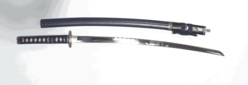 A modern Japanese katana sword,