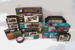 A collection of eleven boxed Corgi Eddie Stobart classic models,