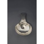 A George III silver caddy spoon, maker Stephen Adams I, London 1787,