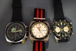 A yachting chronograph wrist watch,