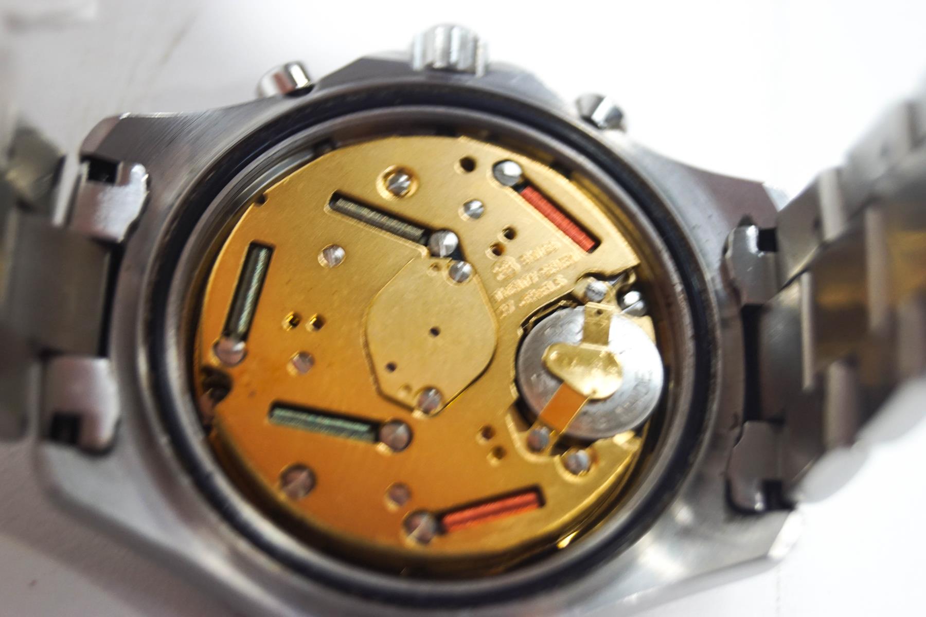 Tag Heuer, 300M Aquaracer gentleman's stainless steel chronograph bracelet watch, - Image 4 of 5