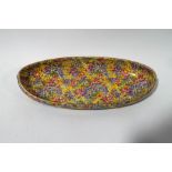 A Royal Winton, wild flowers pattern lozenge shaped dish, factory printed marks, 28.