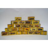 A collection of twenty four Lesney Matchbox Models of Yesteryear,