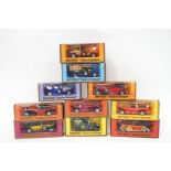 A collection of ten Matchbox models of Yesteryear,