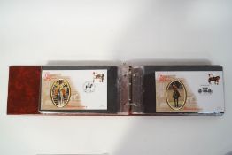 41 Benham GB Royalty souvenir covers in album