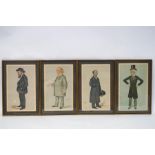 A set of four Vanity Fair cartoons by Spy Lithographs 32.