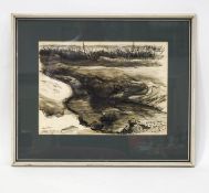 Anthony Rossiter 'Chew Stream, Litton' Pen and wash Signed,