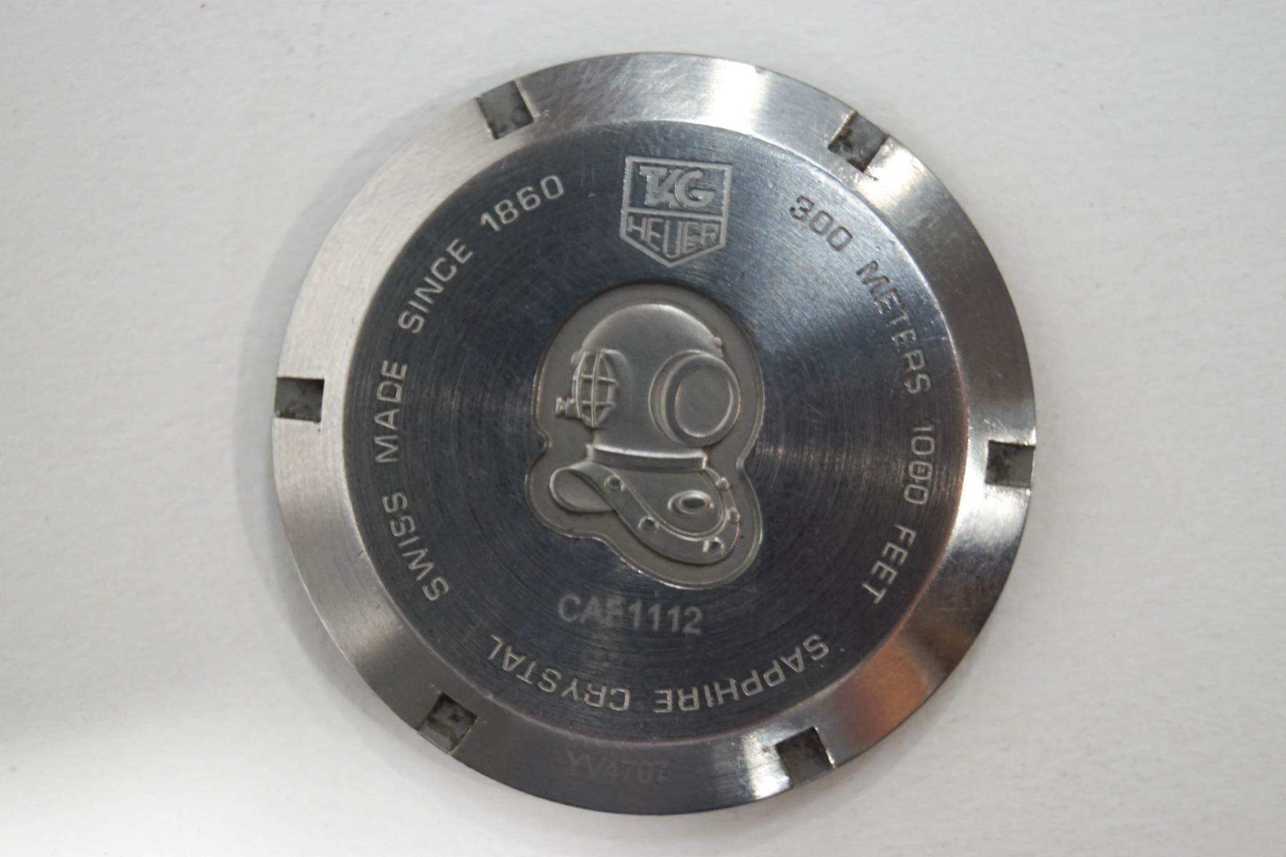 Tag Heuer, 300M Aquaracer gentleman's stainless steel chronograph bracelet watch, - Image 2 of 5