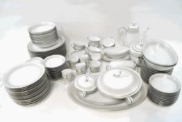 An extensive Noritake dinner and tea service in the 'Biarritz' pattern,