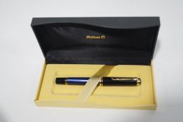 A Pelikan Souveran fountain pen, with 18 carat nib, M800,