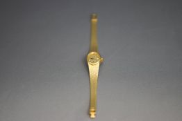 Frowa, a lady's bracelet watch, stamped '14K' over '0.585', 19.