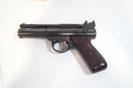 A Webley Premier Scott air pistol,