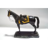 James Osbourne (1940 - 1992) Burmese, Queen Elizabeth II's horse Bronze, numbered 10/20,