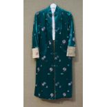 A 20th century Chinese silk reversible coat,