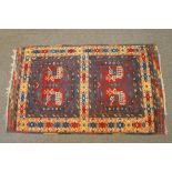 A small Turkish rug,