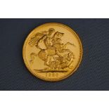 A 1980 proof Sovereign,