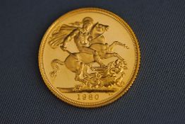 A 1980 proof Sovereign,